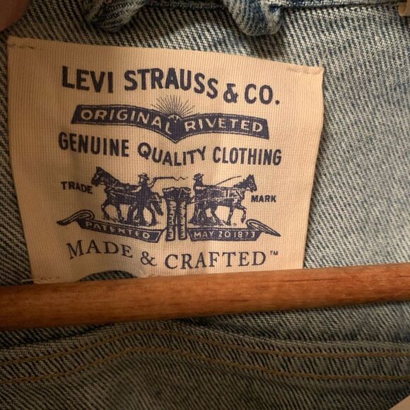 Levi’s Made & Crafted Field Trucker Jacket Women’s Size Small NWT - Picture 6 of 8